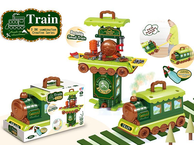 DIY Transformation Tool Train 65pcs