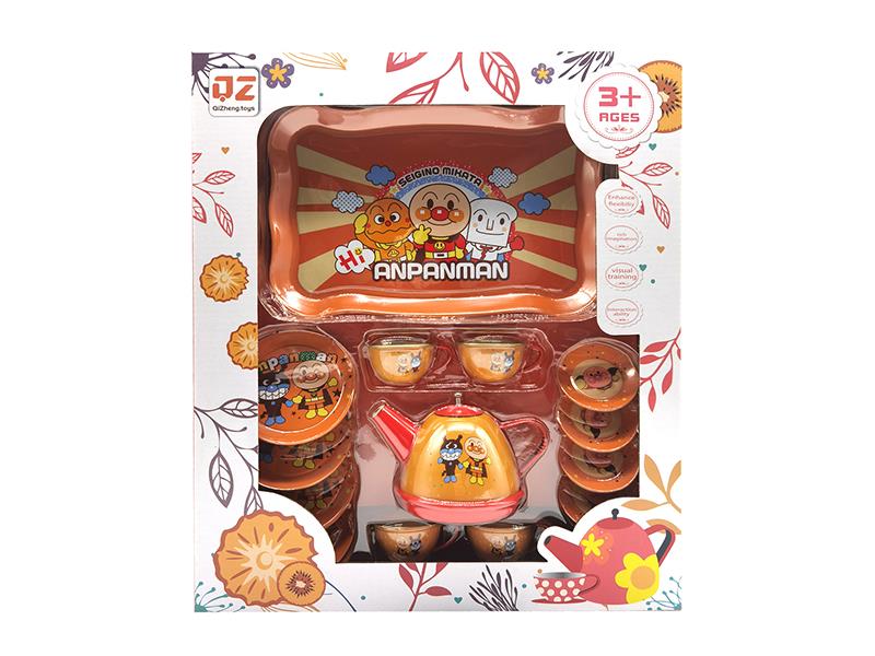 Tinplate Tea Set - Anpanman