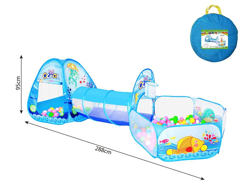 Underwater World 3 In 1 Play Tent
