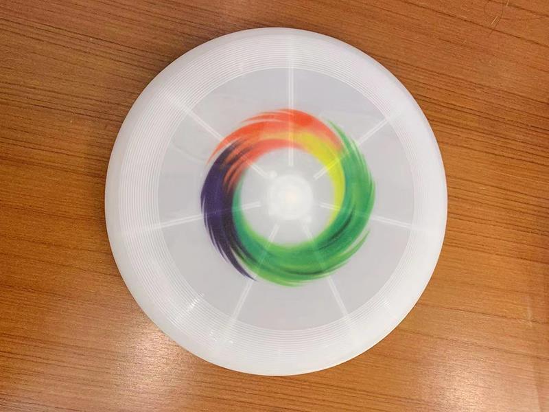 Fiber Optic Flash Frisbee (25 cm)