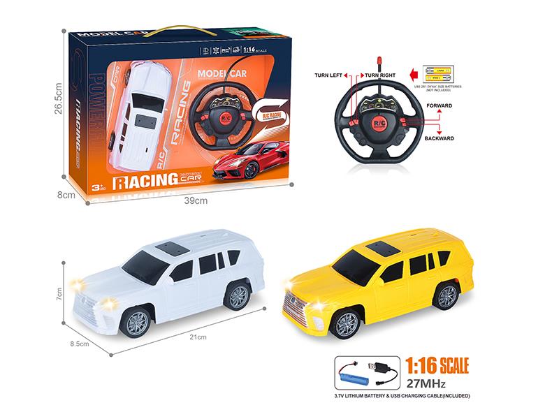 27Mhz 1:16 4-Channel Remote Control Lexus Simulation Car With Headlights(Included Batteries)