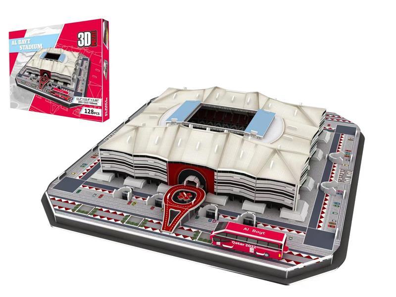 3D Puzzle - 128Pcs Bayt Stadium