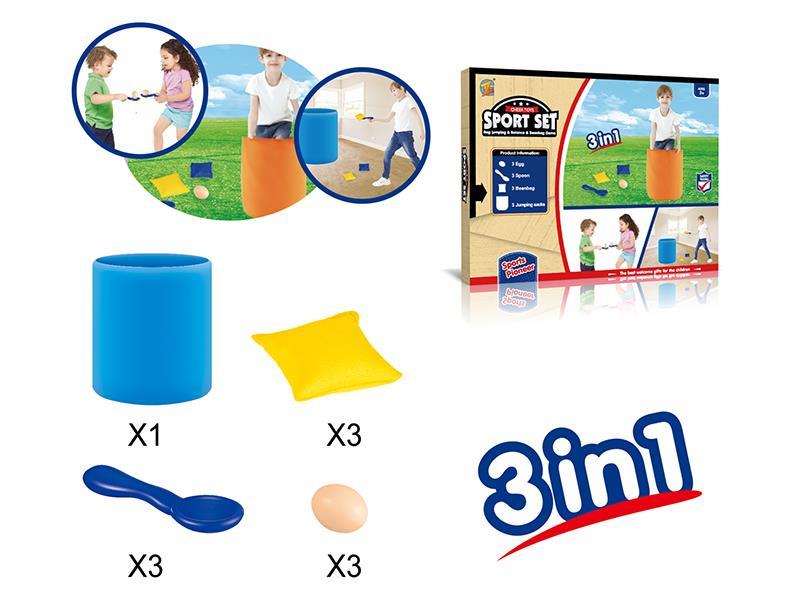 3 In 1 Outdoor Game Toys