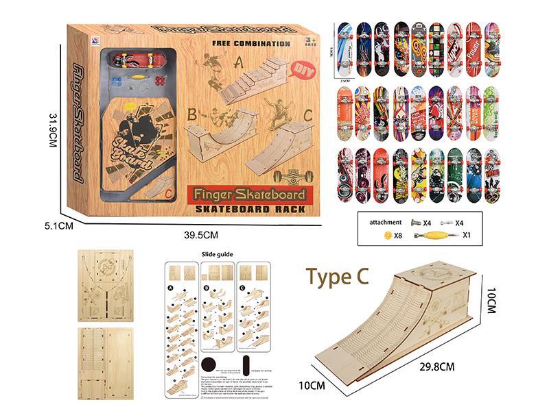 Alloy Finger Skateboard Toy