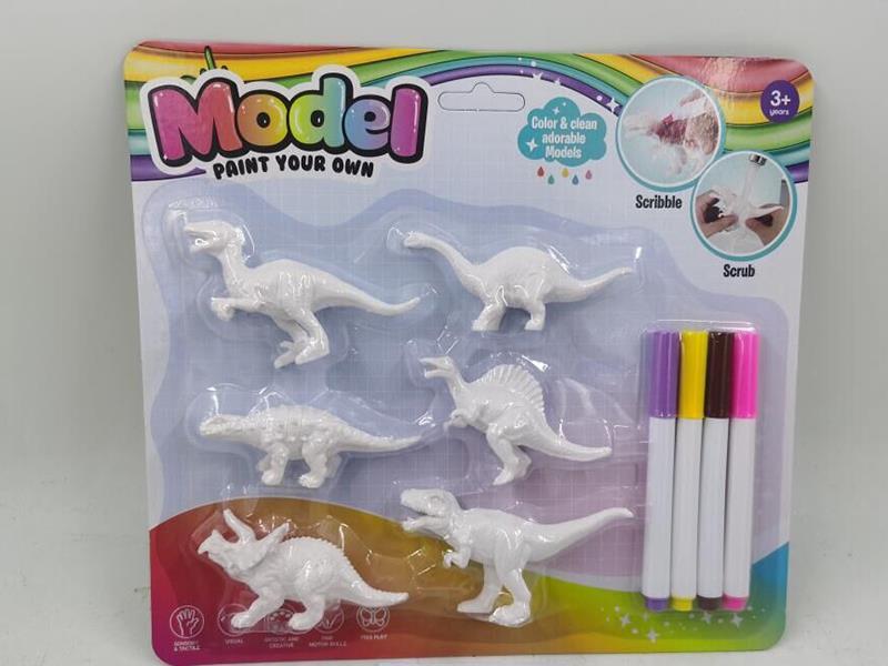 Real Pvc Dinosaur Graffiti