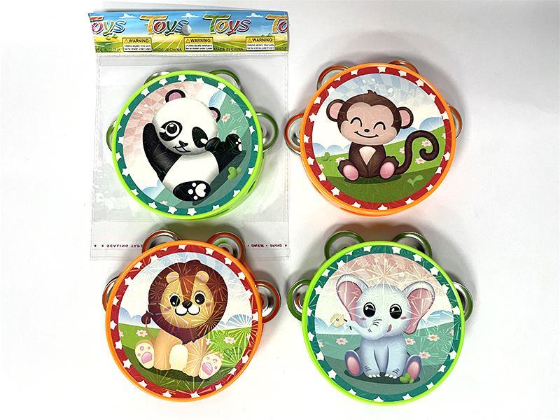 10.8Cm Cartoon Tambourine