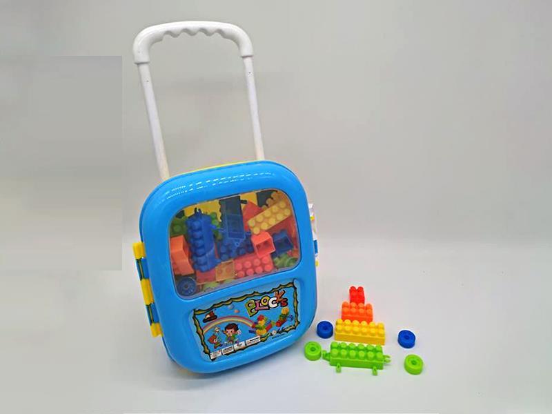 82Pcs+ Pull Rod Puzzle Building Block