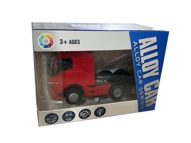 Pull Back Tow Truck With Light And Sound