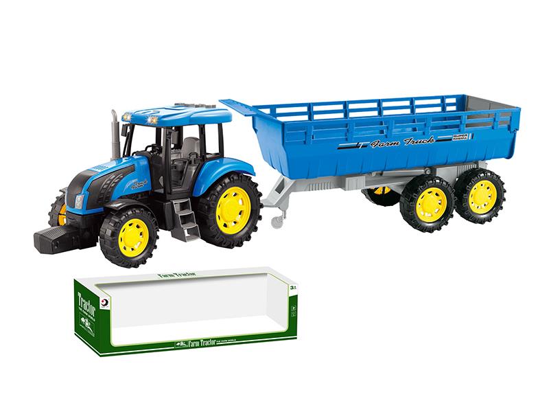 Friction Farm Tractor With Light And Music