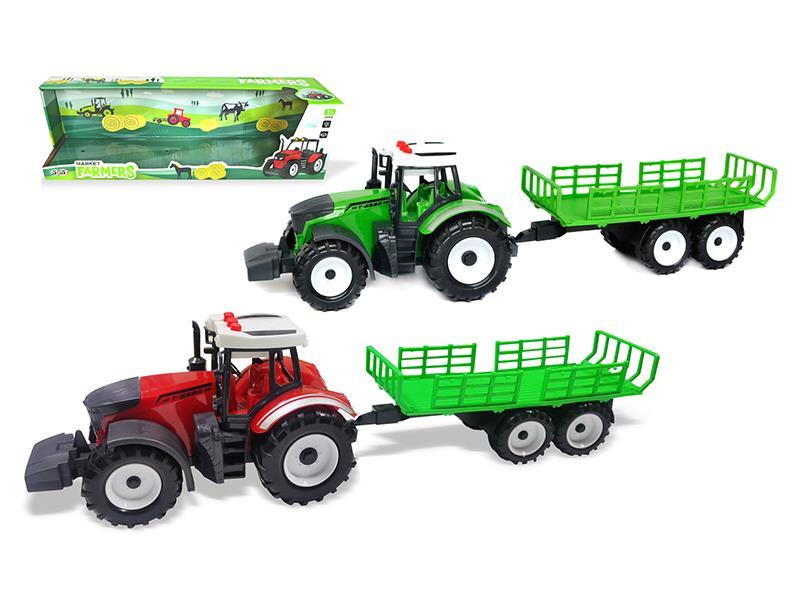 Friction Farmer's Cart With Light And Sound