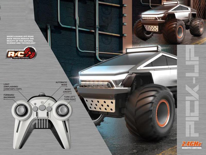 Cyberpunk Pickup Off-road Bigfoot (Alloy Version)