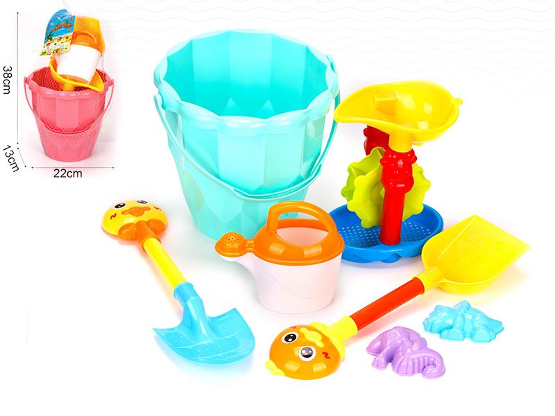 7PCS Large Sand Bucket Set