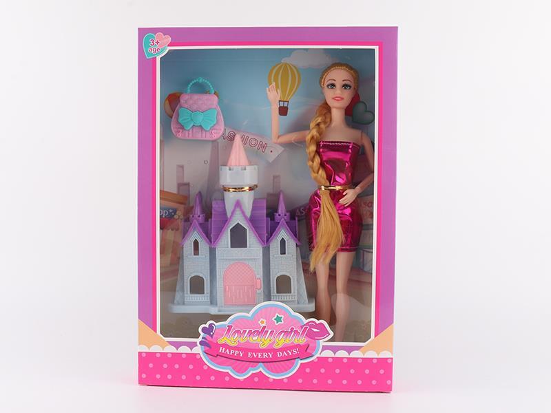 11 Inch Joint Doll With Villa