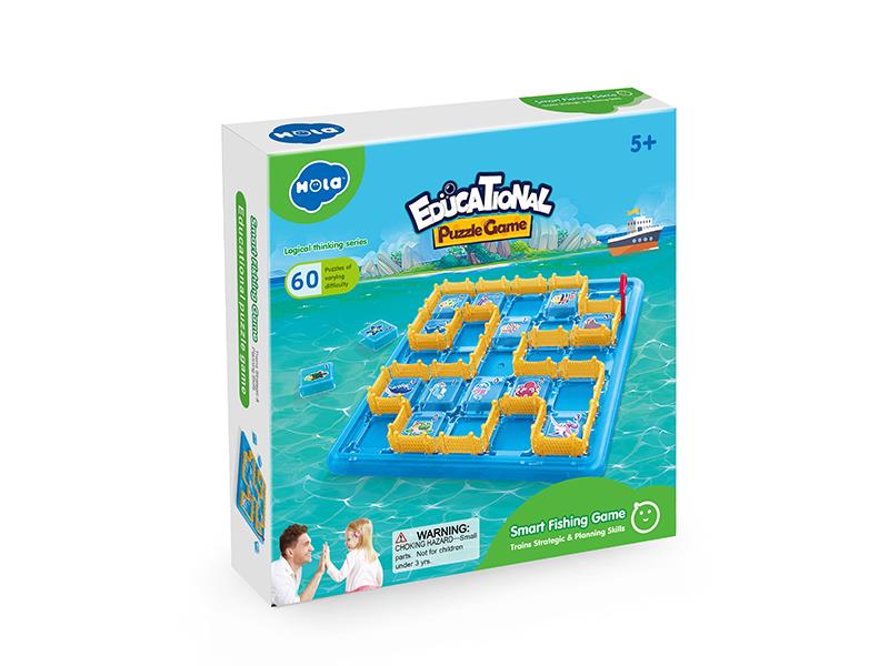 Smart Fishing Game Educational Puzzle Game