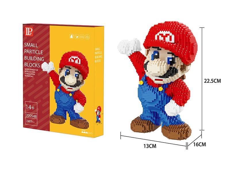 Mario Small Particle Building Blocks (2497pcs)