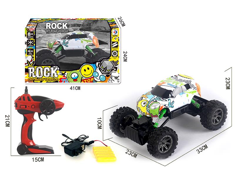 Remote Control Graffiti Off-Road Vehicle