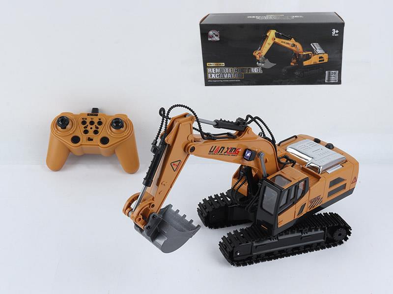 12CH Remote Control Alloy Spray Excavator