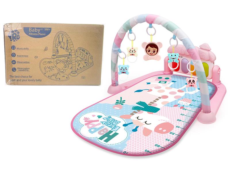 Baby Pedal Piano Fitness Blanket(Giraffe)