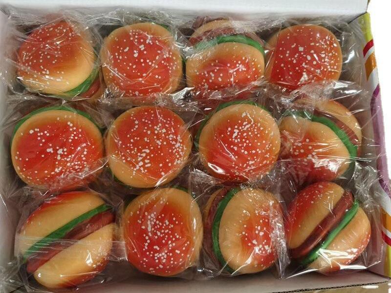 TPR Hamburger Toy 12PCS