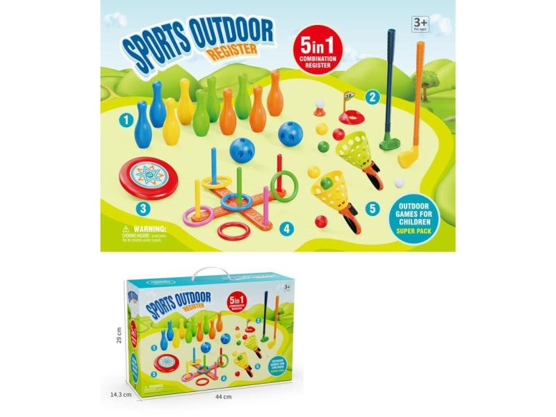 Outdoor Sports Set 5-In-1