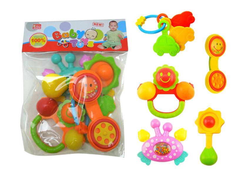 5pcs Baby Rattles