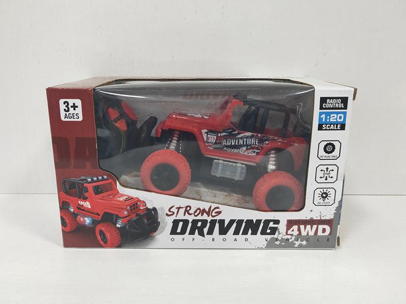 4-Channel Remote Control Wrangler Off-Road Vehicle With Lights(Not Included Batteries)