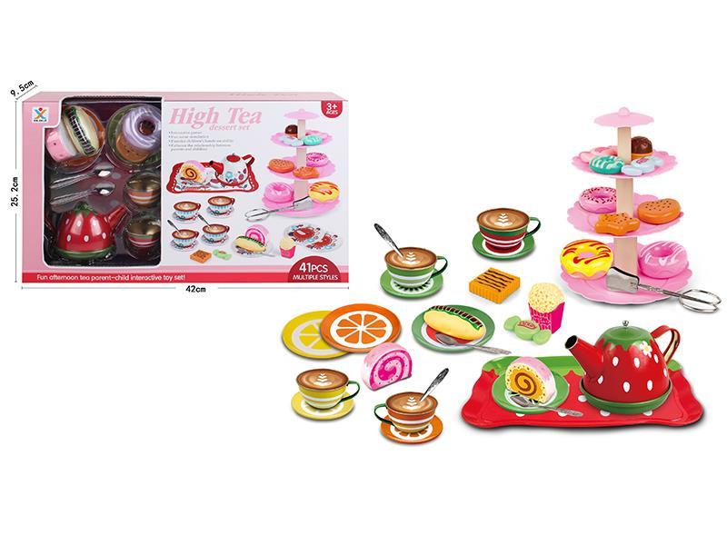 Tinplate Fruit Tea Set + Dessert