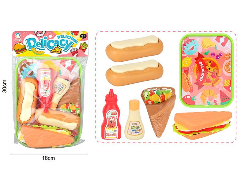 Delicious Food Set 7pcs
