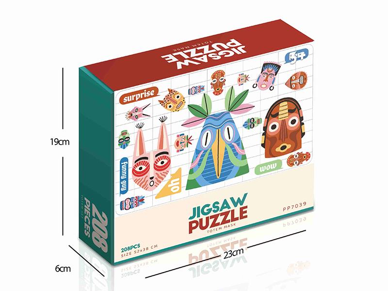 208pcs Jigsaw Puzzle - Totem Mask