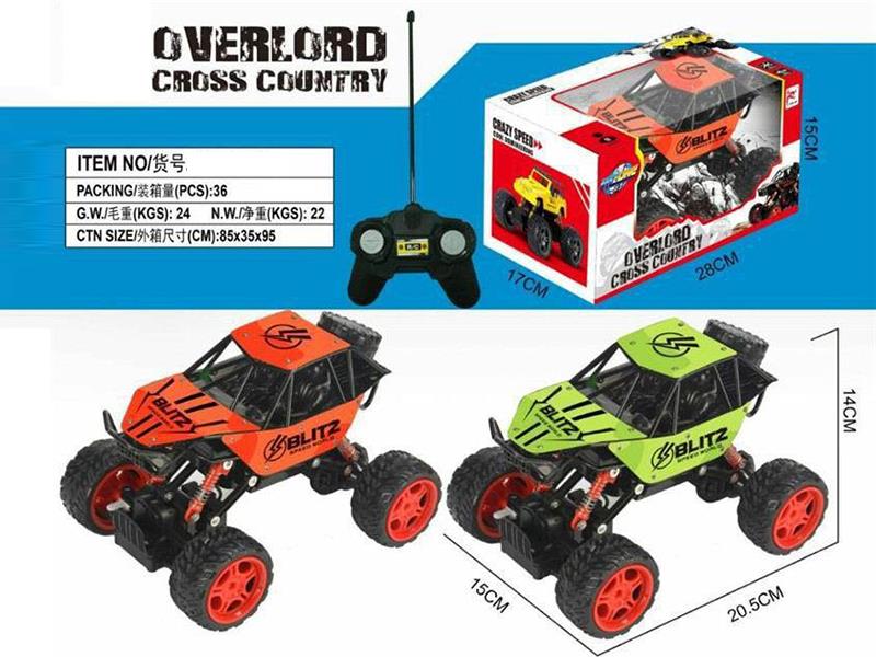 27Mhz 1:16 4-Channel Remote Control Climbing Car(Not Including Batteries)