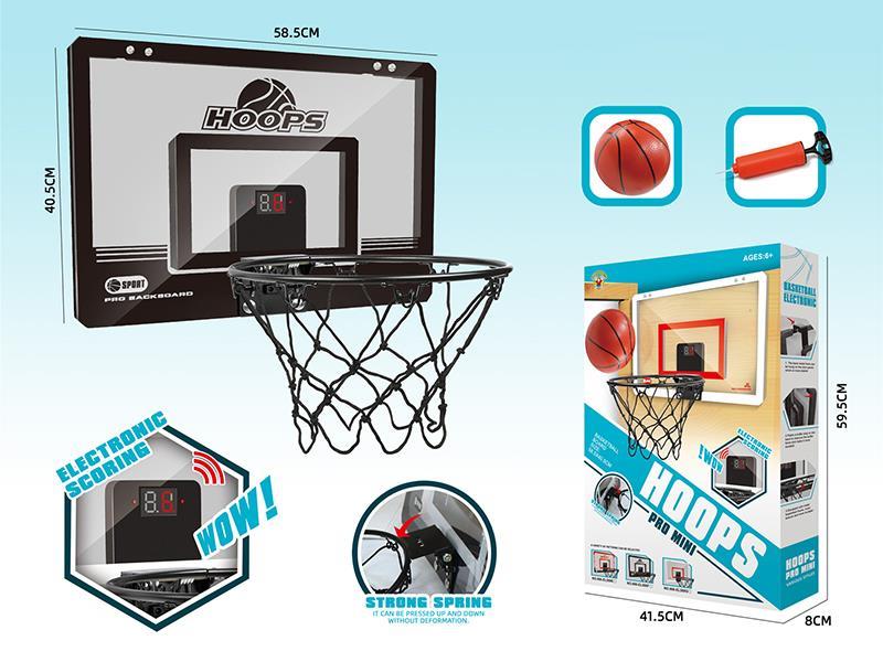58cm Electronic Scoring Dunk Transparent Basketball Board