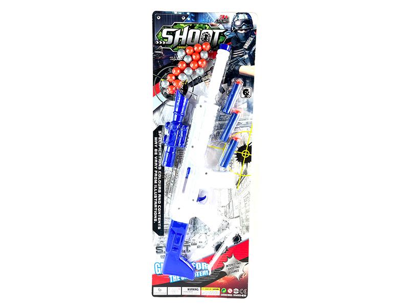 Ping-Pong Ball & Soft Bullet  Gun Set