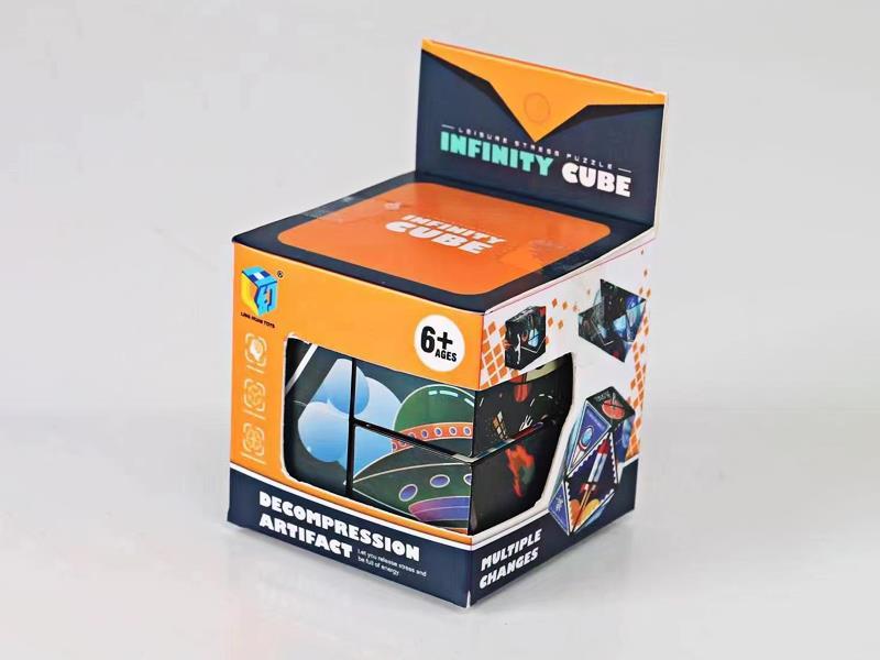 Astronauts Decompress Rubik's Cube