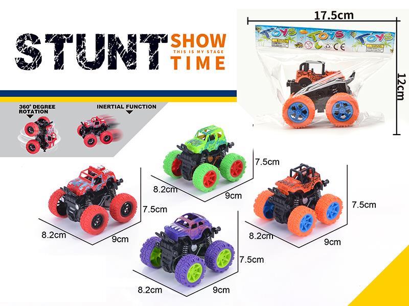 Double Friction Stunt Cross Country Car