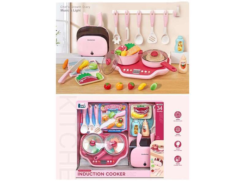 Electric Simulation Induction Cooker Set