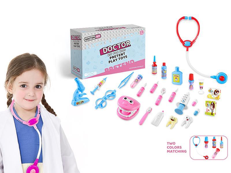 25Pcs Blue Dental Toys