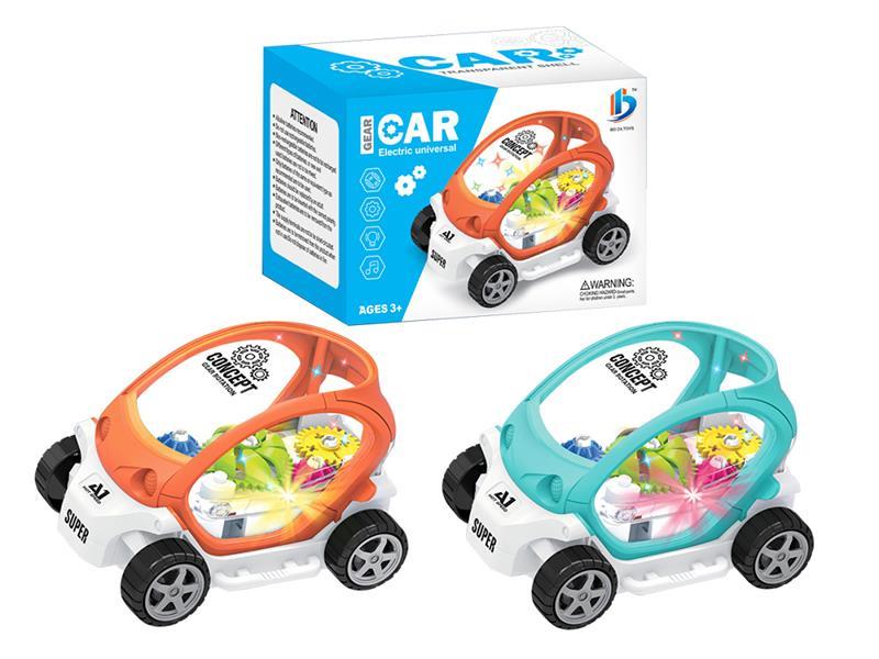 B/O Go And Bump Gear Concept Car With Light And Music