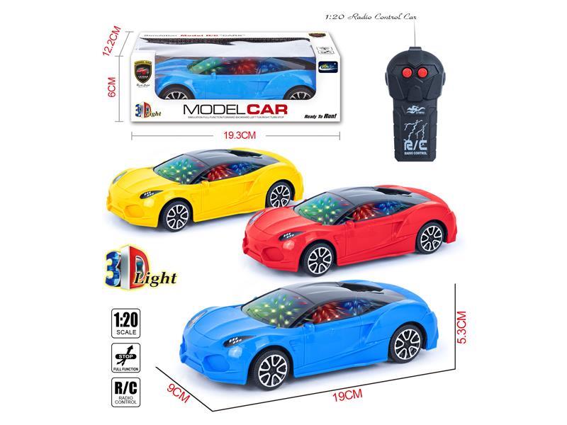 2CH Remote Control Sport Car With 3D Light