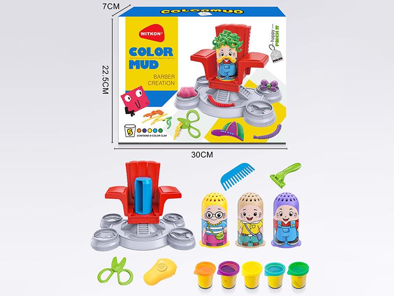 Color Clay Barber Creation Toy