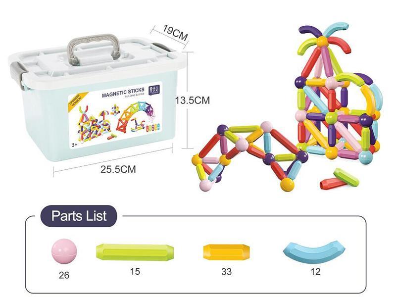Magnetic Sticks 86pcs