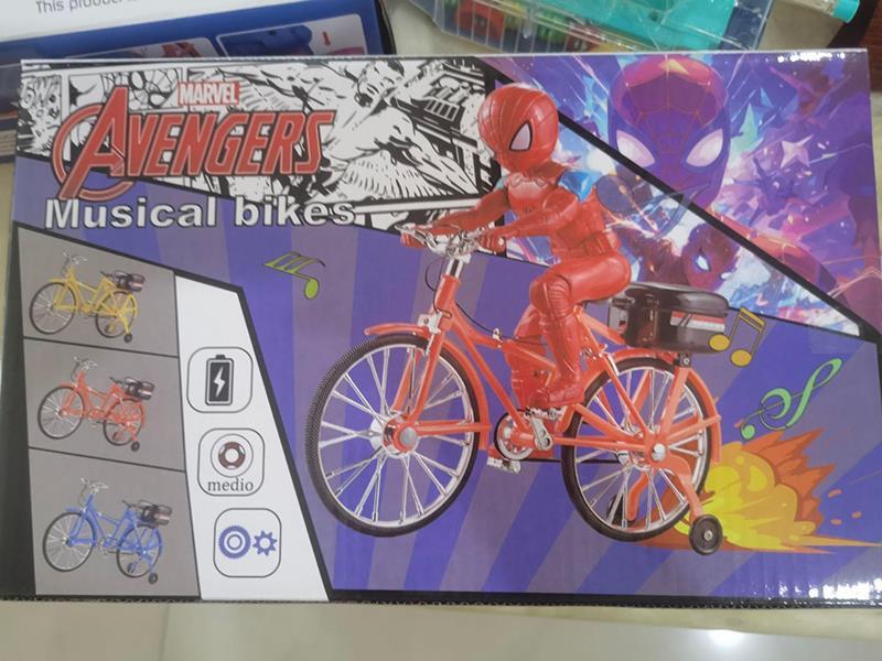 Spider-Man Lights And Music - Bicycle