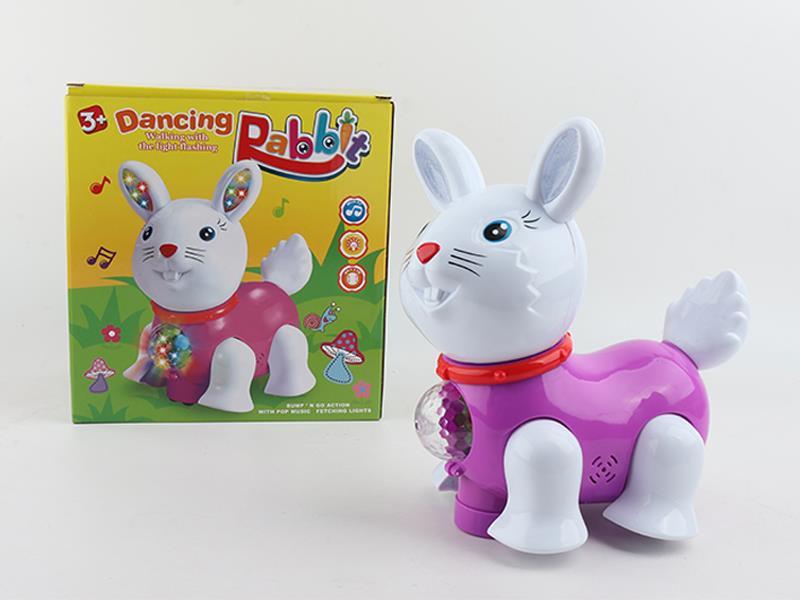 B/O Go And Bump Rabbit toys with lights and music