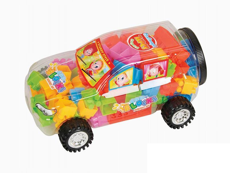 Building Blocks Hummer Car Packing 76pcs