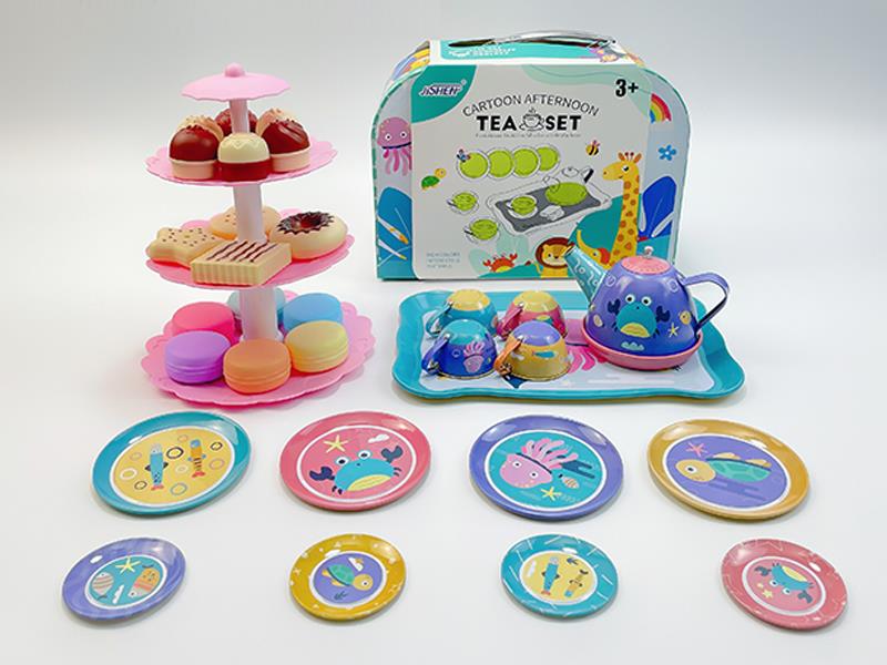 Ocean Tea Set Dessert Tower Toys
