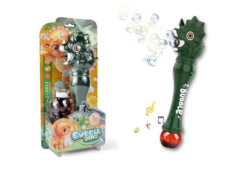 B/O Dinosaur Bubble Stick(Light And Music)