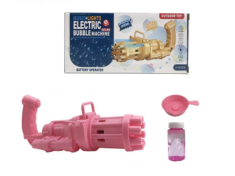 8 Holes Gatling Bubble Gun