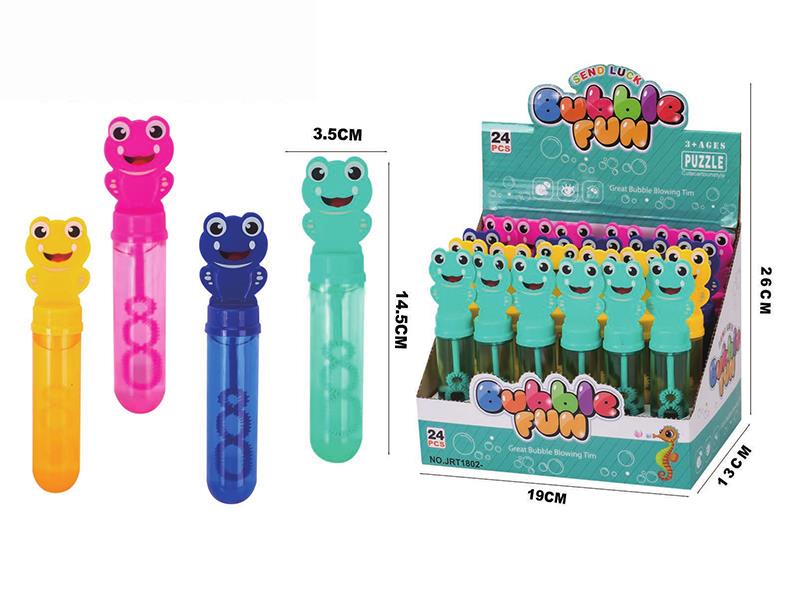 Cartoon Frog Bubble Sticks 24pcs