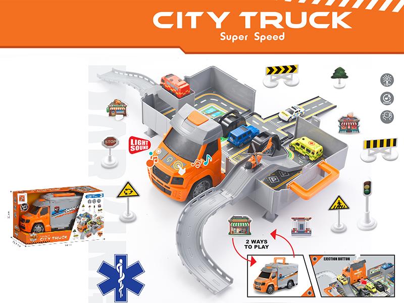City Track Urban Track Parking Lot Toy