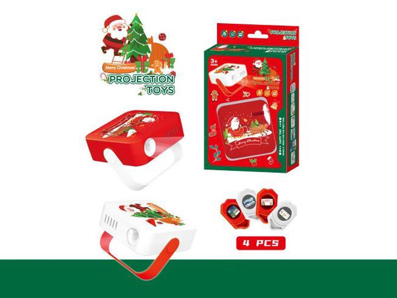 4PCS Christmas Projector Toy