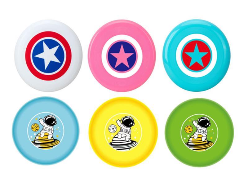 24cm Pentagram Rubber Soft Frisbee